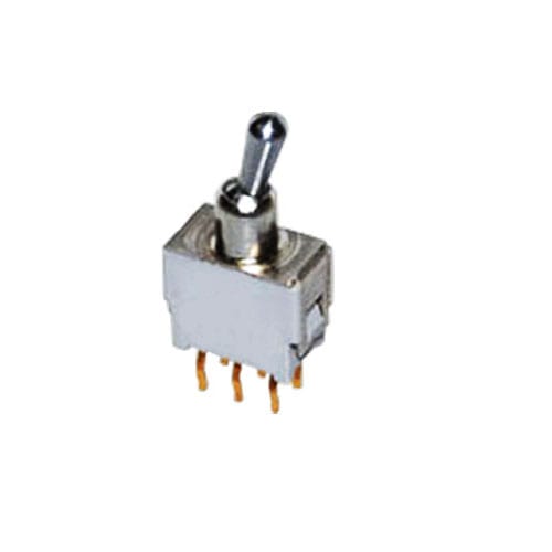 sub-miniature waterproof IP65 Toggle switch by PCB, Panel mount, Toggle Switches, IP rated, without LED illumination, guards and accessories available. Miniature toggle switch, sealed waterproof toggle switch, sub-miniature toggle switches, ultraminiature toggle switches. Horizontal, right angle, vertical toggle switch. RJS Electronics Ltd.