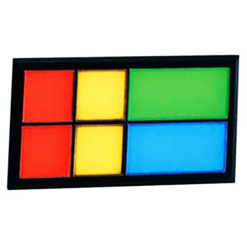 3L Multi indicator, plastic led panel indicator, rectangular