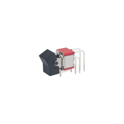 3M Series - 3A - M7 - DPDT - VERTICAL - Miniature Plastic Rocker Switches, Panel Mount switches. RJS Electronics Ltd