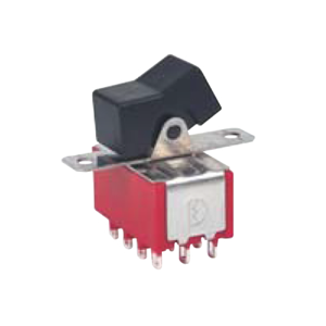 3MSeries – 3A – 4PDT Rocker Switches, Panel Mount switches. RJS ...