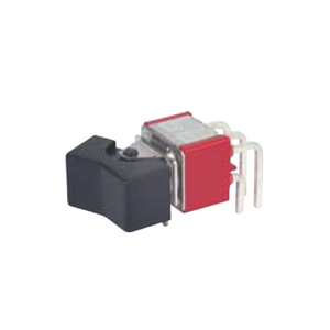 3M Series - 3A - M7 - DPDT - HORIZONTAL - Miniature Plastic Rocker Switches, Panel Mount switches. momentary, on off switch, PCB, SPDT – 3PDT. RJS Electronics Ltd.