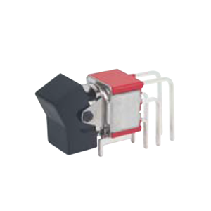 3M Series - 3A - M7 - DPDT - VERTICAL - Miniature Plastic Rocker Switches, Panel Mount switches. RJS Electronics Ltd