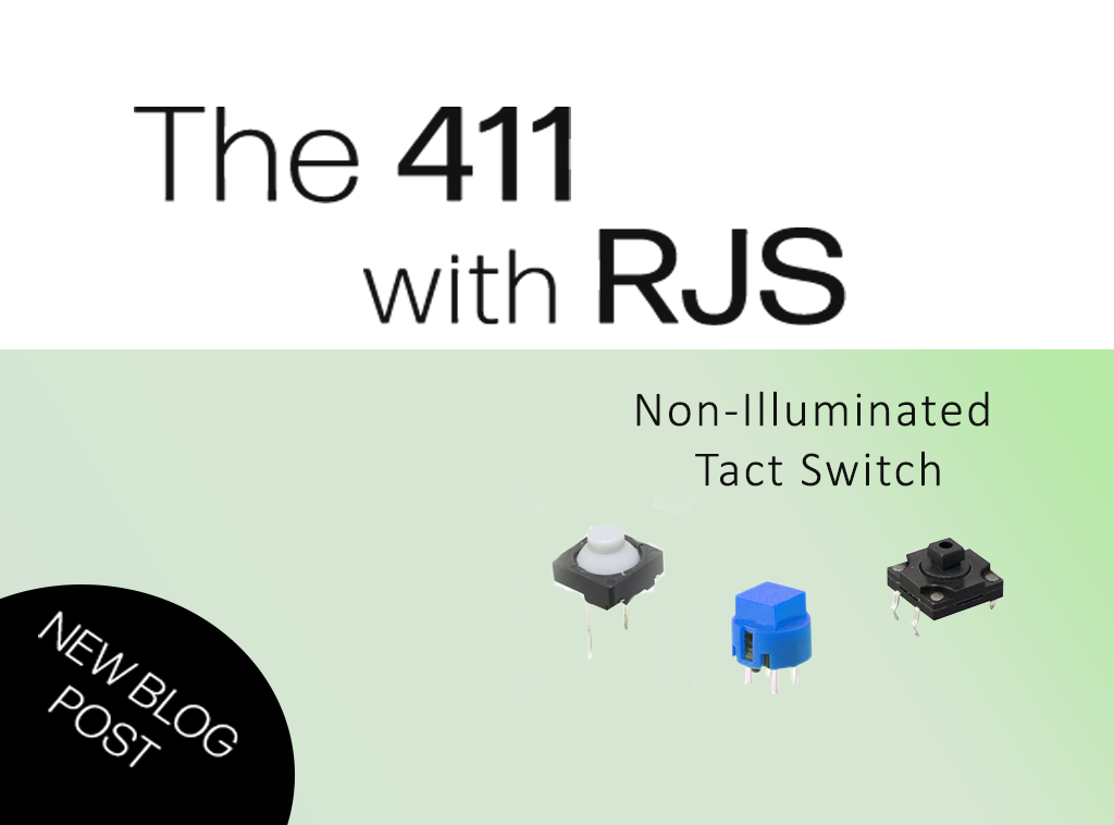 non-illuminated tact switches RJS Electronics Ltd