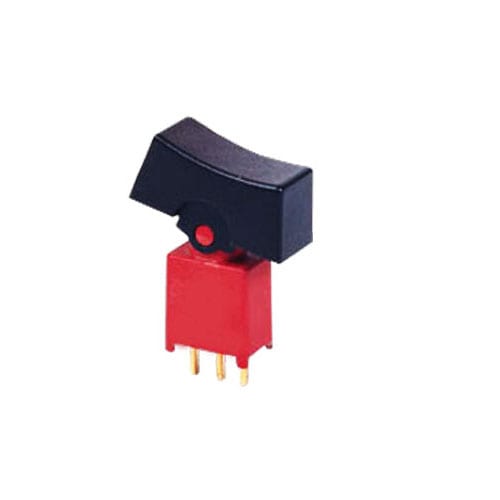 4A series Sealed Sub-Miniature Plastic Rocker Switches, Panel Mount, IP67 rated, SPDT or DPDT, RJS Electronics Ltd