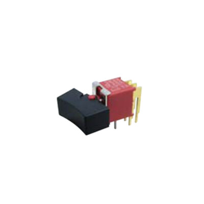 4ASeries - M6 - DPDT - Sealed Sub-Miniature Plastic Rocker Switches, Panel Mount switches. RJS Electronics Ltd. PCB, panel mount, rocker switch, switch without LED illumination, IP67 rated, right angle, horizontal rocker switch, electromechanical components. RJS Electronics Ltd.