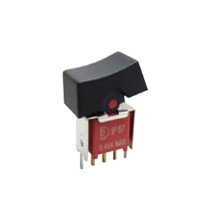 4A Series - VS2-VS3 - SPDT - Sealed Sub-Miniature Plastic Rocker Switches, Panel Mount switches. RJS Electronics Ltd. PCB, panel mount, rocker switch, switch without LED illumination, multiple actuators, vertical rocker switch, IP67 rated, RJS Electronics Ltd.