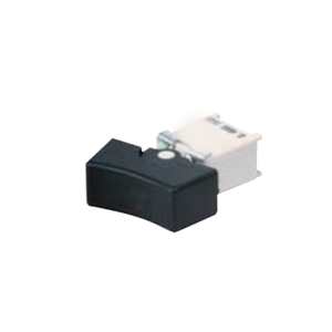 4B Series - MZ - SPDT Rocker Switch- SPDT - Rocker Switches, Panel Mount switches. Drawing - RJS Electronics Ltd. PCB, panel mount, rocker switch, switch without LED illumination, SPDT, rocker switch. RJS Electronics Ltd.