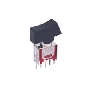 4M Series -VS2-VS3 - SPDT Rocker Switch- SPDT - Sub-Miniature Plastic Rocker Switches, Panel Mount switches - RJS Electronics Ltd