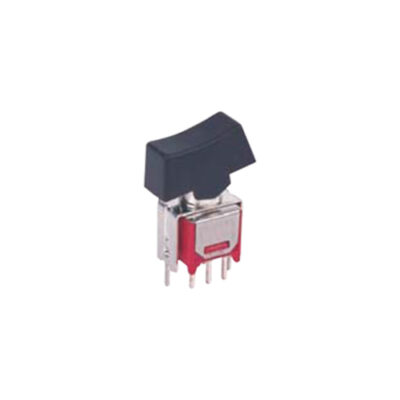 4M Series -VS2-VS3 - DPDT Rocker Switch- SPDT - Sub-Miniature Plastic Rocker Switches, Panel Mount switches - RJS Electronics Ltd