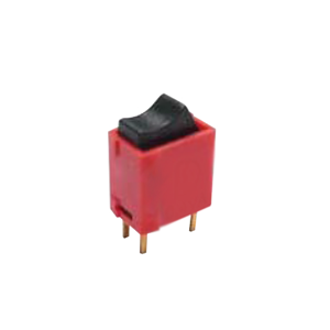 4U Series -M2 -SPDT Rocker Switch- SPDT - Ultra-Miniature Plastic Rocker Switches, Panel Mount switches - RJS Electronics Ltd