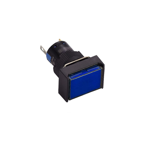Rectangular led indicator, full illumination, panel mount, plastic, rjs electronics ltd