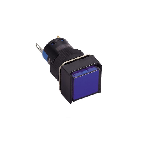 panel mount, plastic square, indicator, led illuminated, rjs electronics ltd