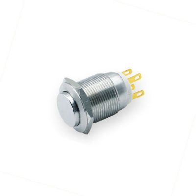 19mm Anti vandal push button switch, High head actuator, rjs electronics ltd