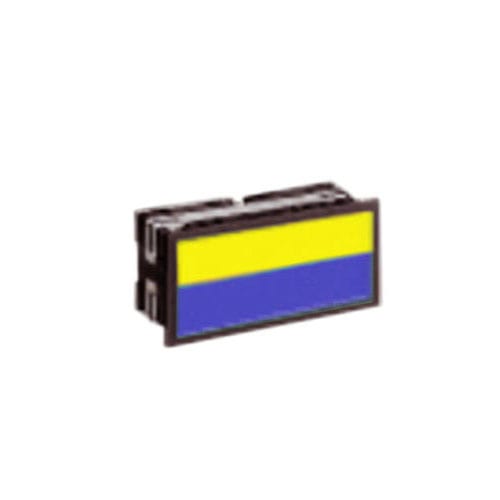 Industrial Control BL rectangular indicator blue yellow dual , split and full