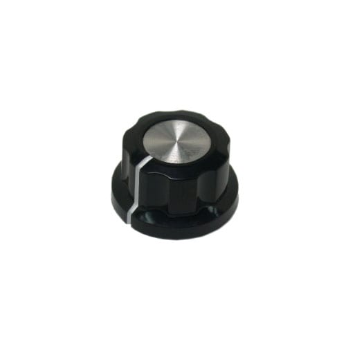 PCB, Pots, encoders & knobs, available in a variety of colours, abs plastic, aluminium, shell with plastic insert & solid aluminium. Without LED illumination, with LED illumination, knobs usually plastic available in many custom options to loosen, tighten, push or pull, as a fixed handle. Used for many applications. RJS Electronics Ltd.