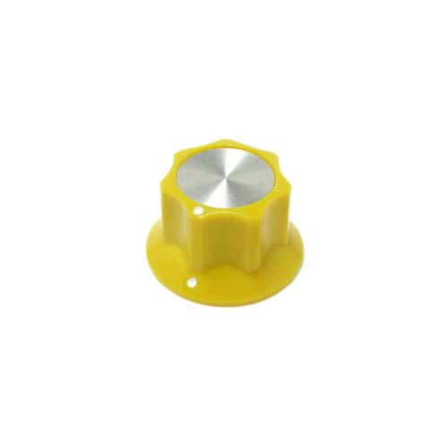 PCB, Pots, encoders & knobs, available in a variety of colours, abs plastic, aluminium, shell with plastic insert & solid aluminium. Without LED illumination, with LED illumination, knobs usually plastic available in many custom options to loosen, tighten, push or pull, as a fixed handle. Used for many applications. RJS Electronics Ltd.