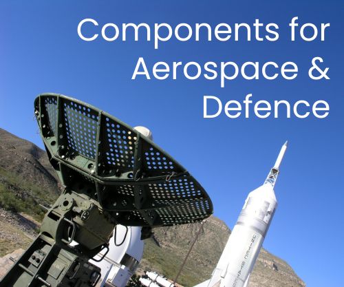 Components for aerospace and defence featured image, push button switches, toggle switches, anti-vandal, IP rated, emergency stop switch, LED switches, navigation switch, joystick switch, switch with illumination, LED indicators, RJS Electronics Ltd