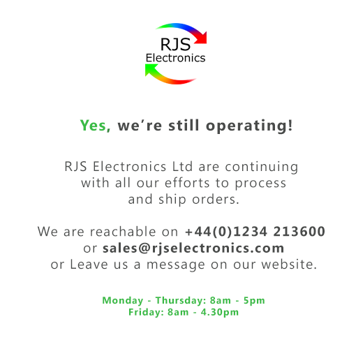 Covid-19 message RJS Electronics Ltd