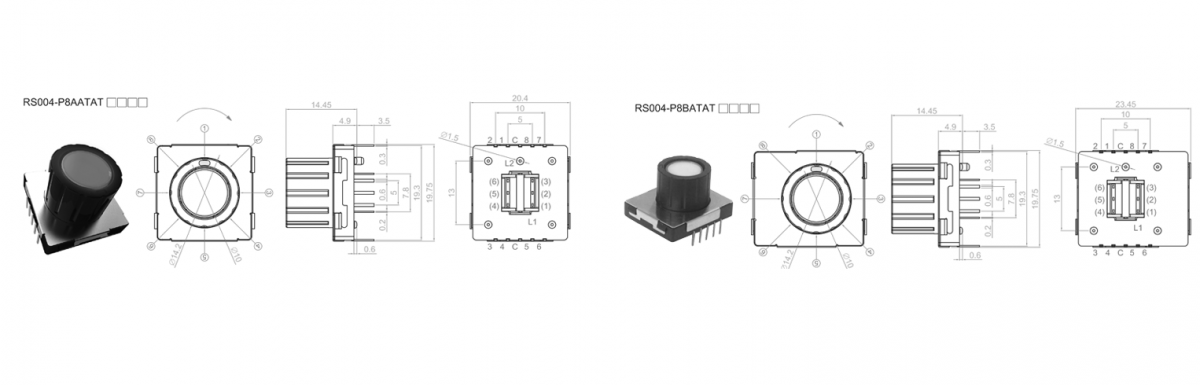 Drawing for RS004, rjs electronics ltd