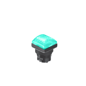 LED Indicator Panel Domed Sq Type - Green - MLC - LED Panel Indicator - RJS Electronics Ltd.