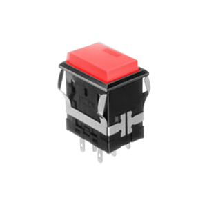 FH - Illuminated Switch - Rectangular Spot LED Illumination, Led Switches, push button switch with illumination, RJS Electronics Ltd.