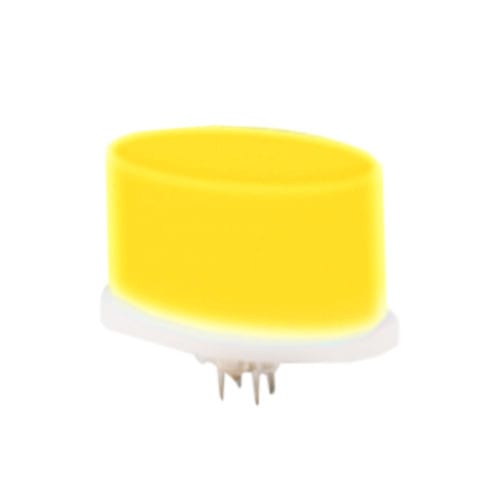 PCB, Push button switch, illuminated Tact Switch, momentary with push button feature, silent click, click sound. RJS Electronics Ltd.