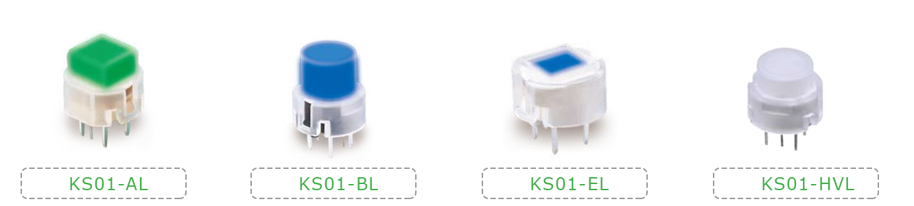 LED illuminated push button switches, RJS Electronics Ltd