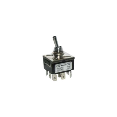 PCB- Toggle Switches- LPO SERIES - 3PDT-PCB, Panel mount, Toggle Switches, IP rated, without LED illumination, guards and accessories available. RJS Electronics Ltd.