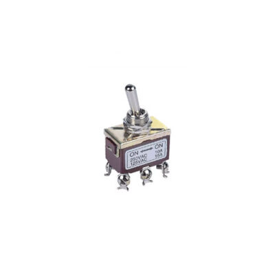 PCB- Toggle Switches- LPO SERIES - DPDT- PCB, Panel mount, Toggle Switches, IP rated, without LED illumination, guards and accessories available. RJS Electronics Ltd.