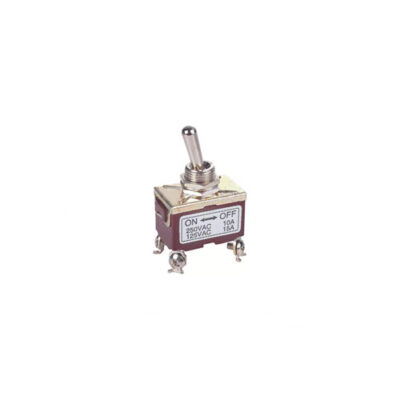 PCB- Toggle Switches- LPO SERIES - DPST- PCB, Panel mount, Toggle Switches, IP rated, without LED illumination, guards and accessories available. RJS Electronics Ltd.
