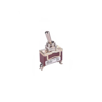 LPO series SPST toggle switch, metal toggle switches, RJS Electronics Ltd