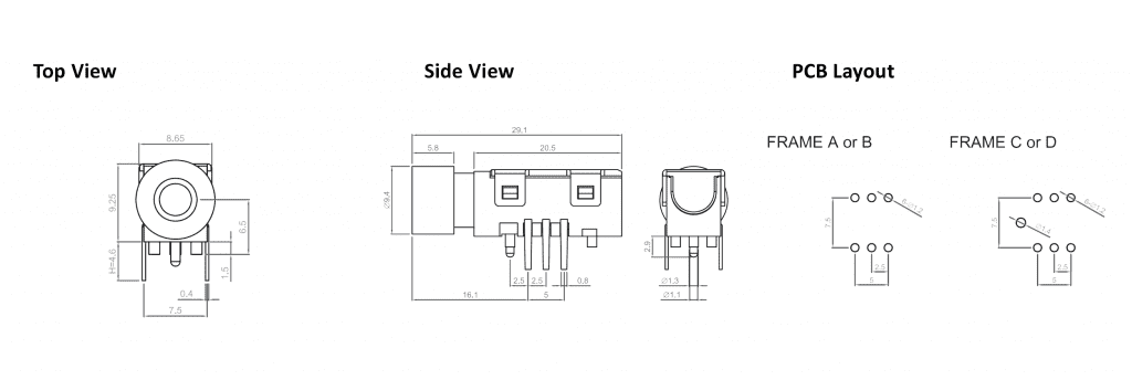 illuminated button drawing, rjs electronics ltd 