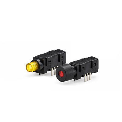 LS pcb push button switch with led illumination, rjs electronics ltd