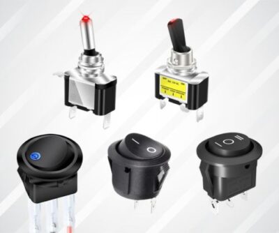 new toggle and rocker switches, rjs electronics ltd