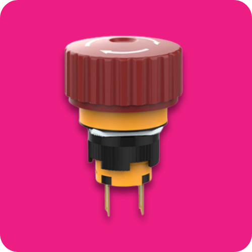 Emergency stop switch, e-stop button, push button, panel mount switches, short body, industrial controls, rjs electronics ltd