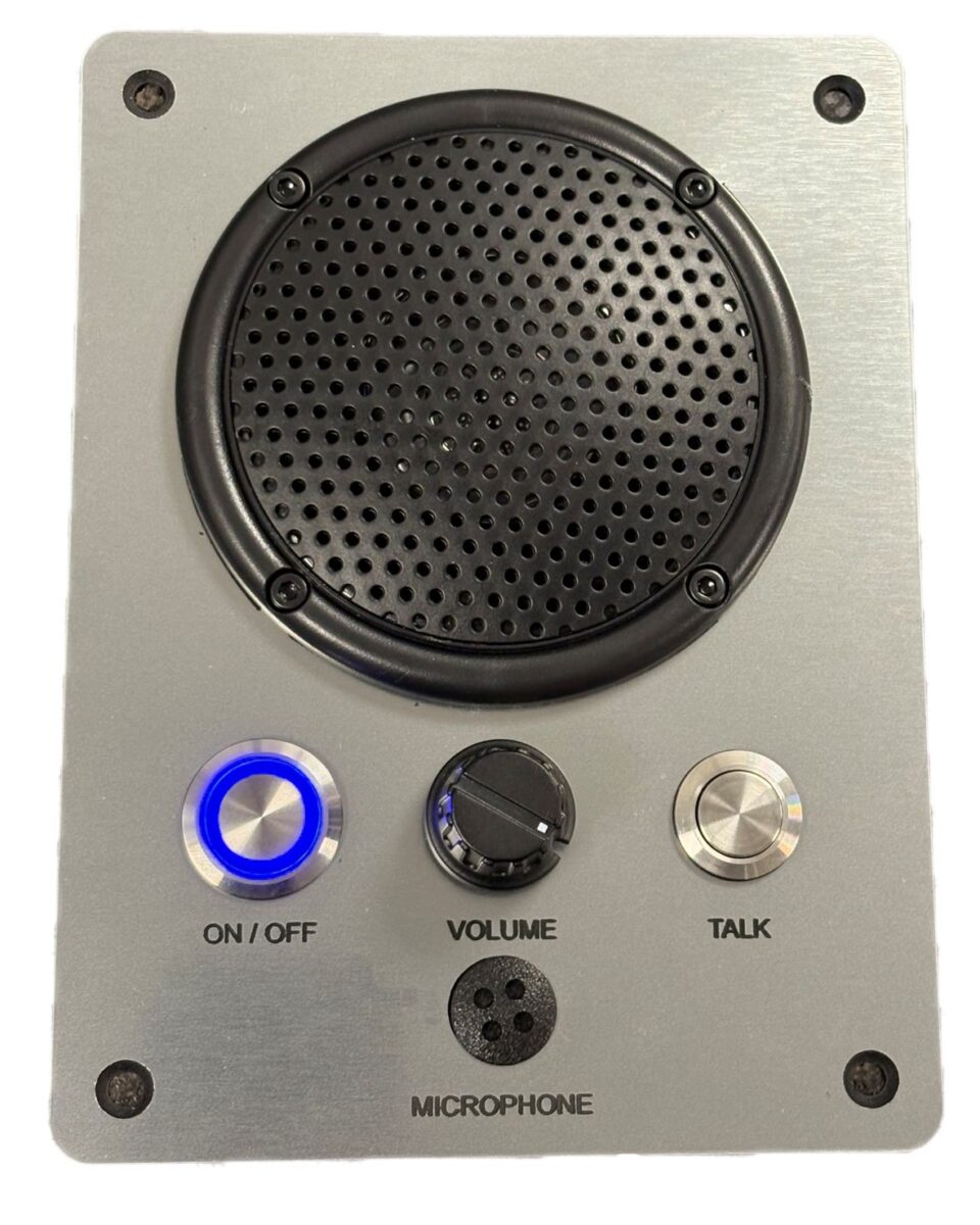 WolfElec intercom, anti vandal switch, metal switches, LED switches, LED buttons, switch with illumination, panel mount push switch, custom push button switches, RJS Electronics Ltd