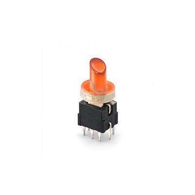 PB61307XL LED illuminated pcb push button switch, rjs electronics ltd