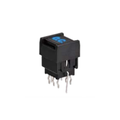 PB6131XF2L push button switch, led button, rjs electronics ltd