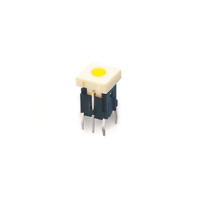 PB6141 led plastic push button tact switch, led switches, tactile switch, rjs electronics ltd