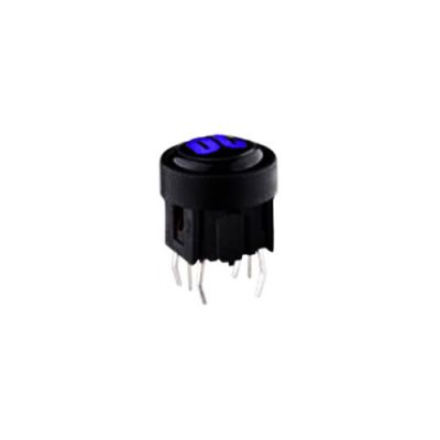 PB61416FL plastic led illuminated tactile push button switch, tactile switch, LED switches, rjs electronics ltd