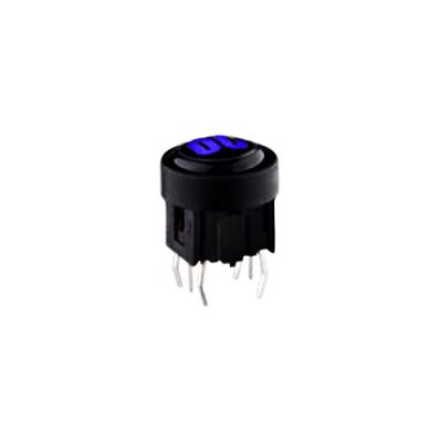 PB61416FL plastic led illuminated tactile push button switch, LED switches, rjs electronics ltd