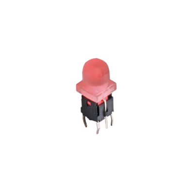 PB6146 plastic push button tact switch, led switches, rjs electronics ltd