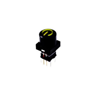 PB615302 plastic push button tact switch, led illuminated, pcb mount, tactile switch, LED switches, RJS Electronics Ltd