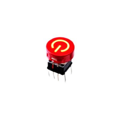 PB61534 illuminated push button tact switch, LED switches, rjs electronics ltd