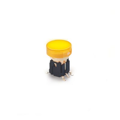 PB6X72 plastic push button tact switch, led illuminated, LED switches, rjs electronics ltd