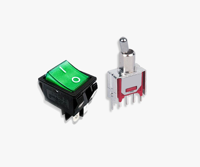 Toggle and rocker switches, rjs electronics ltd