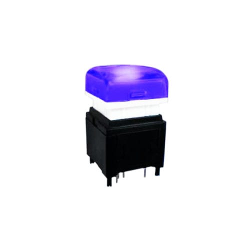 Broadcast push button switch led illumination, with RGB LED , LED Switches, LED Illumination options, RJS Electronics Ltd