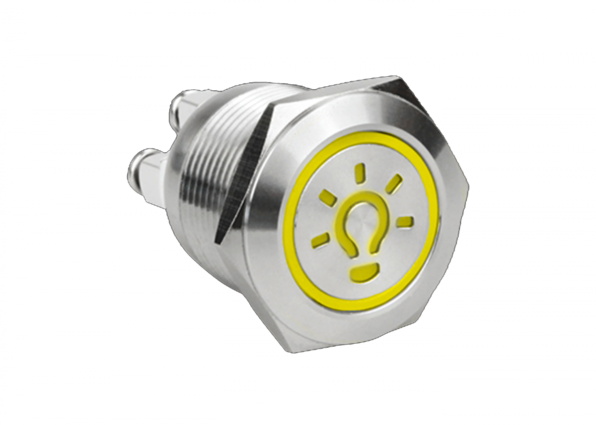 Push Button Switches, lamp LED illumination, custom LED illumination, custom illumination, RJS Electronics Ltd