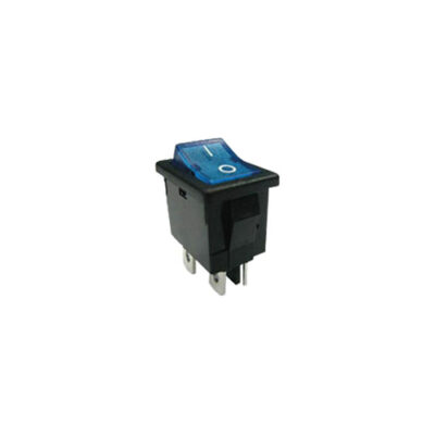 R9 rocker switch, LED illuminated custom symbol plastic panel mount rocker switches, LED switches, RJS Electronics Ltd