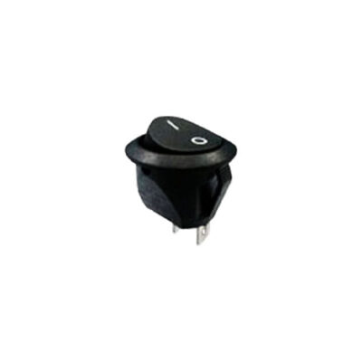 RC Rocker Switch, non-illuminated custom symbol panel mount plastic push button rocker switches, LED switches, RJS Electronics Ltd